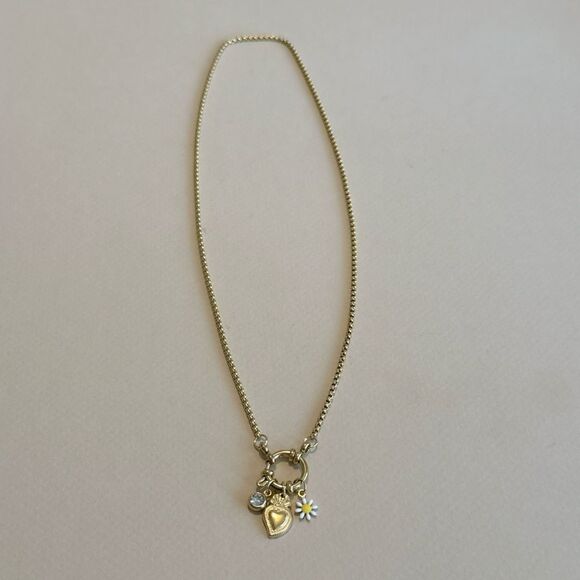 Vintage heart necklace N1175 - Picture 2 of 4